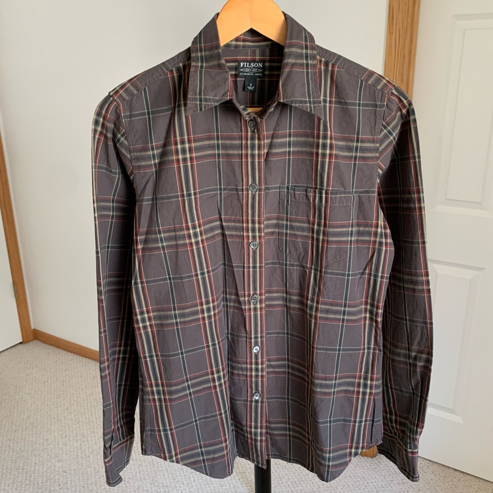Filson Plaid Button Down Shirt